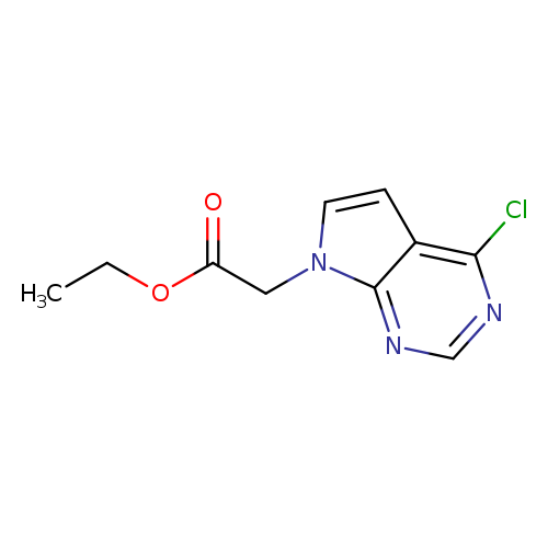 ETHYL 2-(4-CHLORO-7H-PYRROLO[2,3-D]PYRIMIDIN-7-YL)ACETATE