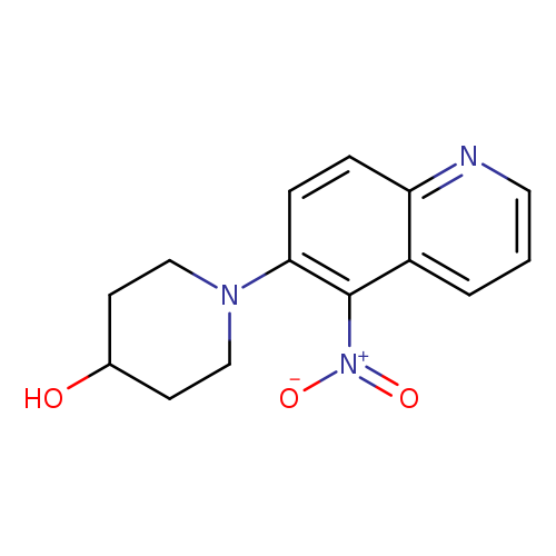 1-(5-Nitroquinolin-6-yl)piperidin-4-ol