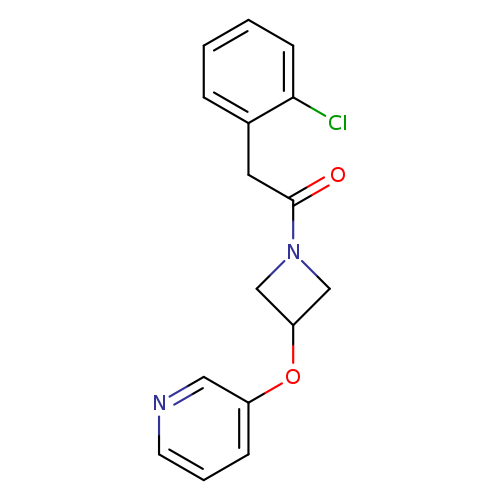 2-(2-chlorophenyl)-1-[3-(pyridin-3-yloxy)azetidin-1-yl]ethan-1-one