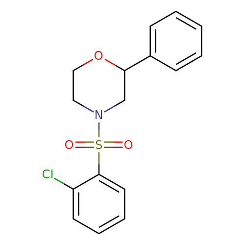 4-(2-chlorobenzenesulfonyl)-2-phenylmorpholine