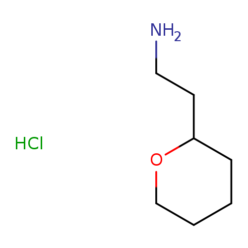 2-(Tetrahydro-2h-pyran-2-yl)ethanamine, HCl