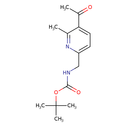 tert-butyl N-[(5-acetyl-6-methylpyridin-2-yl)methyl]carbamate