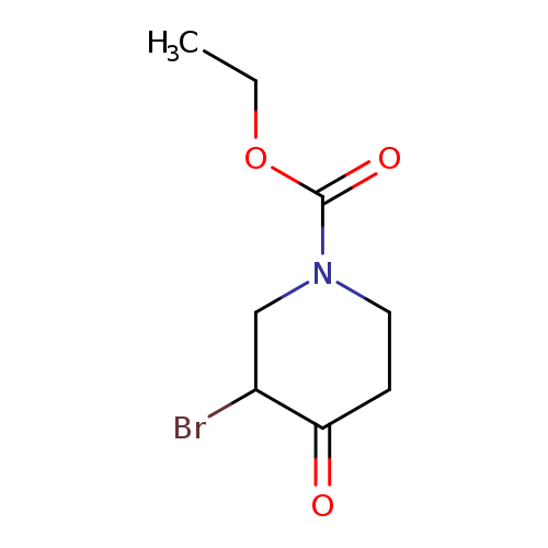 Ethyl 3-bromo-4-oxo-piperidine-1-carboxylate