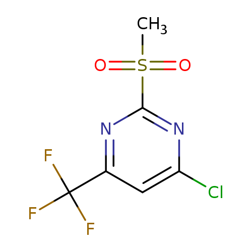 4-CHLORO-2-METHANESULFONYL-6-(TRIFLUOROMETHYL)PYRIMIDINE