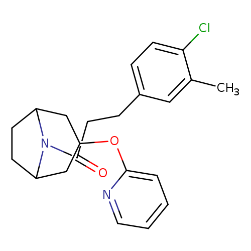3-(4-chloro-3-methylphenyl)-1-[3-(pyridin-2-yloxy)-8-azabicyclo[3.2.1]octan-8-yl]propan-1-one