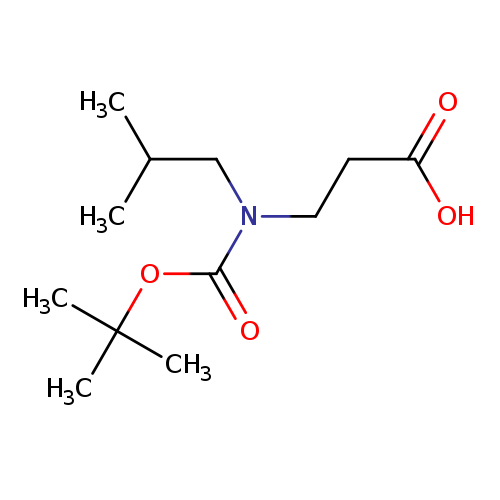 3-{[(tert-butoxy)carbonyl](2-methylpropyl)amino}propanoic acid