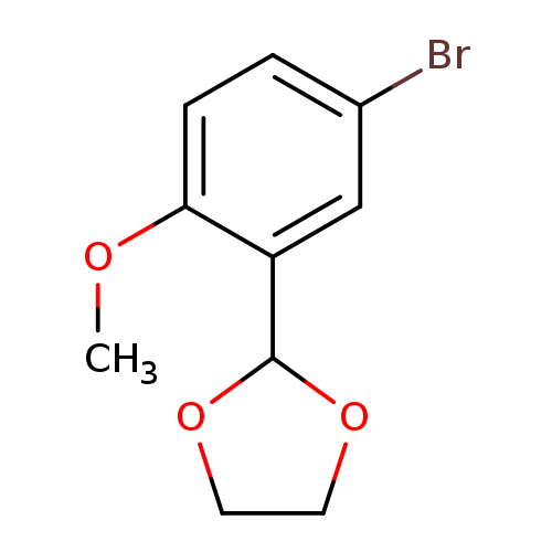 1,3-Dioxolane, 2-(5-bromo-2-methoxyphenyl)-