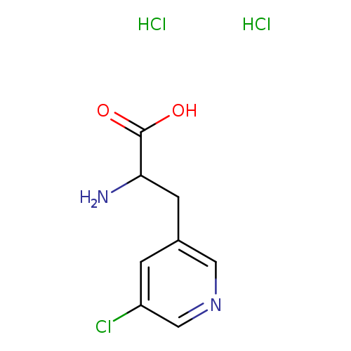 2-amino-3-(5-chloropyridin-3-yl)propanoicaciddihydrochloride
