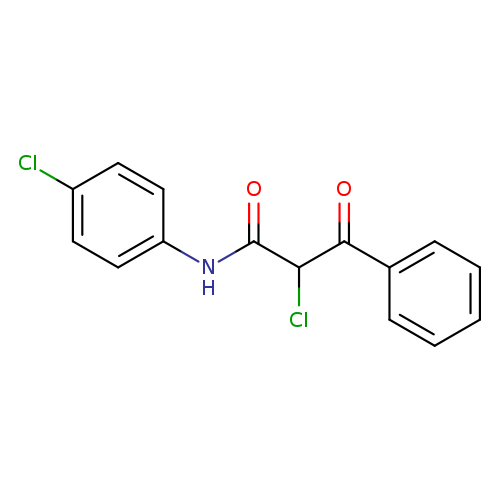 Benzenepropanamide, a-chloro-N-(4-chlorophenyl)-b-oxo-