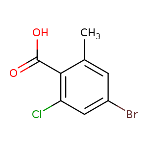 4-Bromo-2-chloro-6-methylbenzoic acid