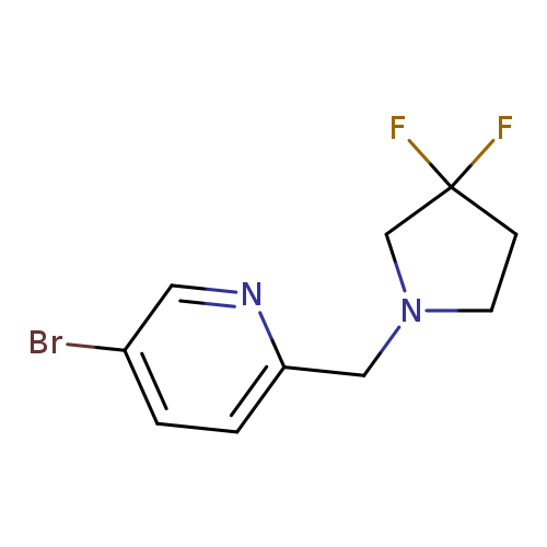 5-Bromo-2-(3,3-difluoro-pyrrolidin-1-ylmethyl)-pyridine
