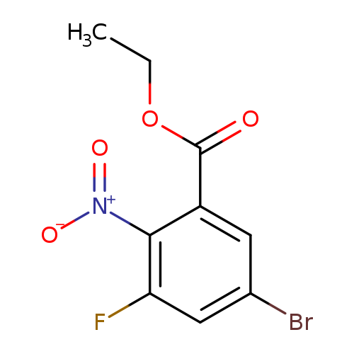 ethyl 5-bromo-3-fluoro-2-nitrobenzoate