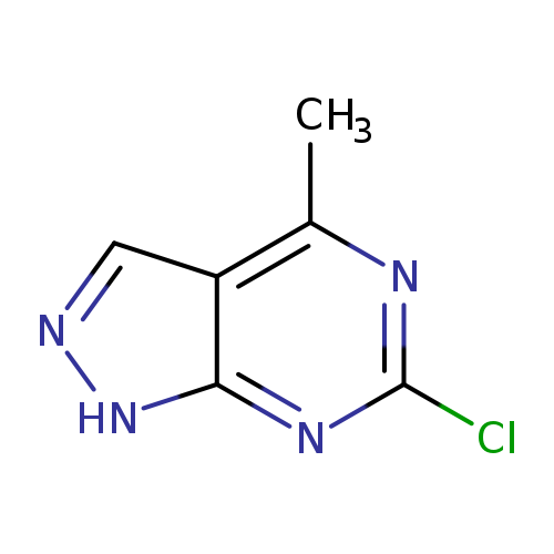 6-Chloro-4-methyl-1H-pyrazolo[3,4-d]pyrimidine