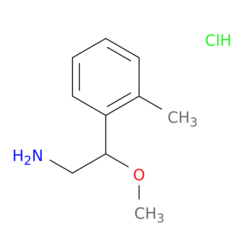 2-methoxy-2-(2-methylphenyl)ethan-1-amine hydrochloride