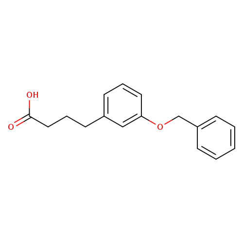 4-[3-(benzyloxy)phenyl]butanoic acid