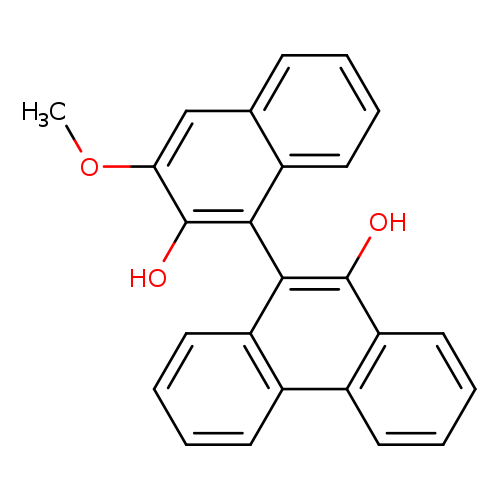 10-(2-hydroxy-3-methoxy-1-naphthyl)-9-phenanthrenol
