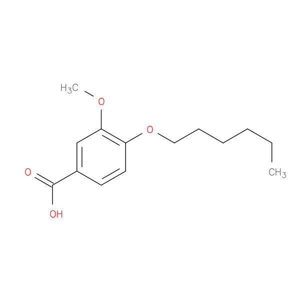4-(Hexyloxy)-3-methoxybenzoic acid
