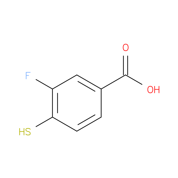 3-FLUORO-4-SULFANYLBENZOIC ACID
