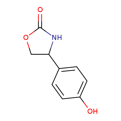 4-(4-hydroxyphenyl)-1,3-oxazolidin-2-one