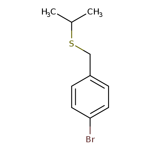 1-bromo-4-[(propan-2-ylsulfanyl)methyl]benzene