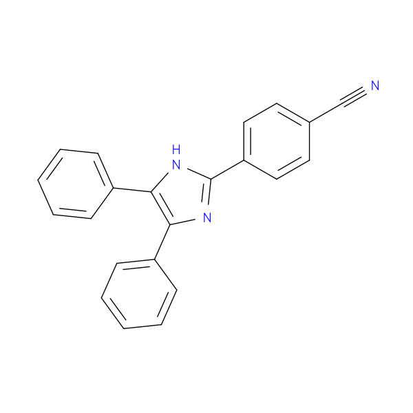 4-(4,5-Diphenyl-1H-imidazol-2-yl)benzonitrile