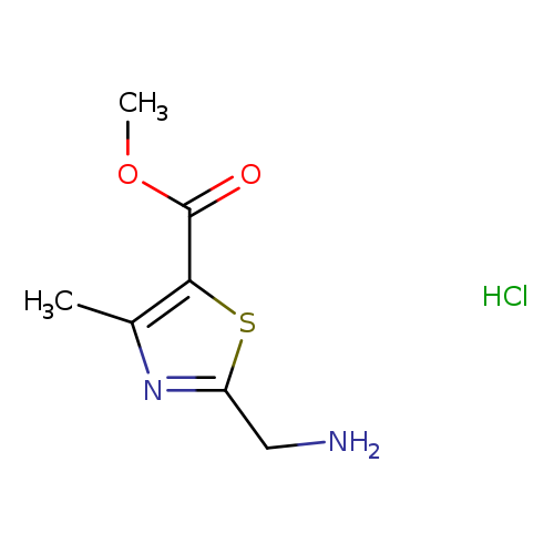 methyl 2-(aminomethyl)-4-methyl-1,3-thiazole-5-carboxylate hydrochloride