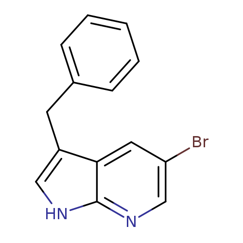 3-benzyl-5-bromo-1h-pyrrolo[2,3-b]pyridine