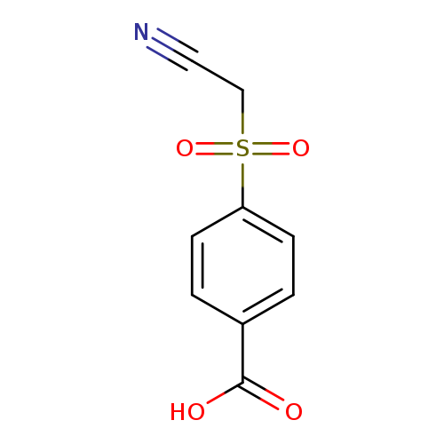 4-(cyanomethanesulfonyl)benzoic acid