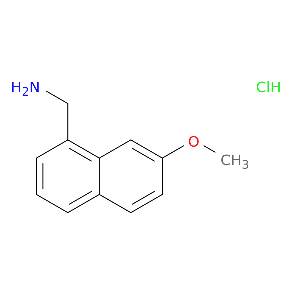 (7-methoxynaphthalen-1-yl)methanamine hydrochloride