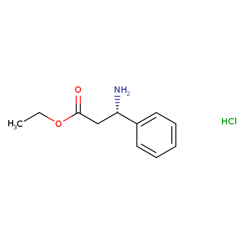 Benzenepropanoic acid, β-amino-, ethyl ester, hydrochloride (1:1), (βS)-