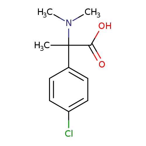 2-(4-chlorophenyl)-2-(dimethylamino)propanoic acid