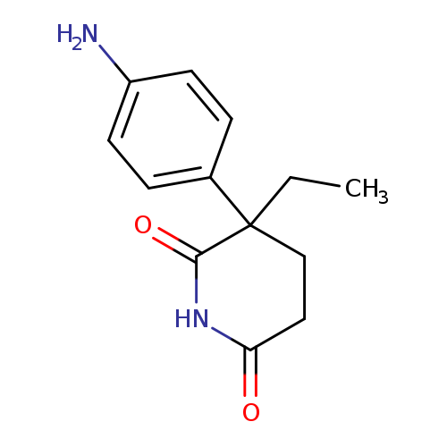 2,6-Piperidinedione, 3-(4-aminophenyl)-3-ethyl-