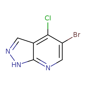 5-Bromo-4-chloro-1H-pyrazolo[3,4-b]pyridine
