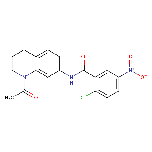 N-(1-acetyl-1,2,3,4-tetrahydroquinolin-7-yl)-2-chloro-5-nitrobenzamide