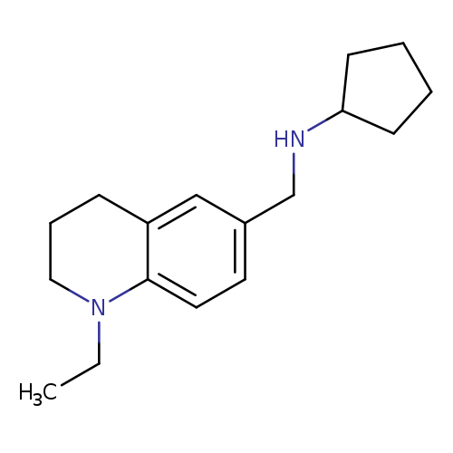 N-[(1-Ethyl-1,2,3,4-tetrahydroquinolin-6-yl)methyl]cyclopentanamine