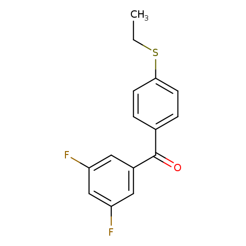 3,5-Difluoro-4'-(ethylthio)benzophenone