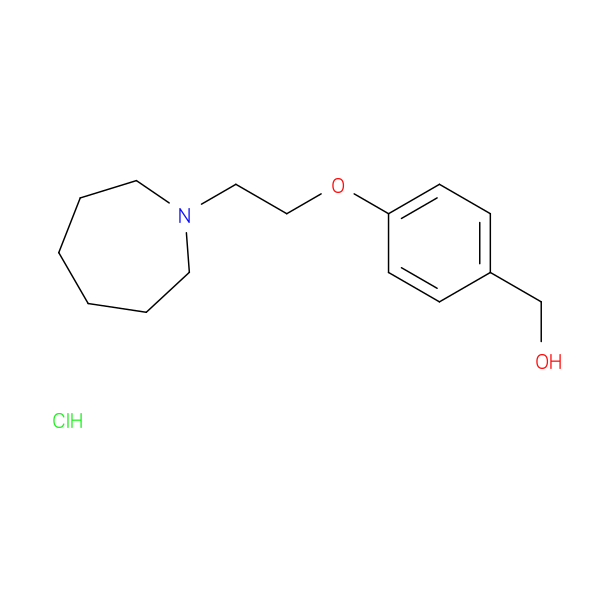 (4-(2-(Azepan-1-yl)ethoxy)phenyl)methanol-hcl