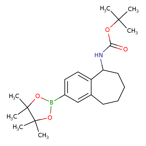 tert-butylN-[2-(tetramethyl-1,3,2-dioxaborolan-2-yl)-6,7,8,9-tetrahydro-5H-benzo[7]annulen-5-yl]carbamate
