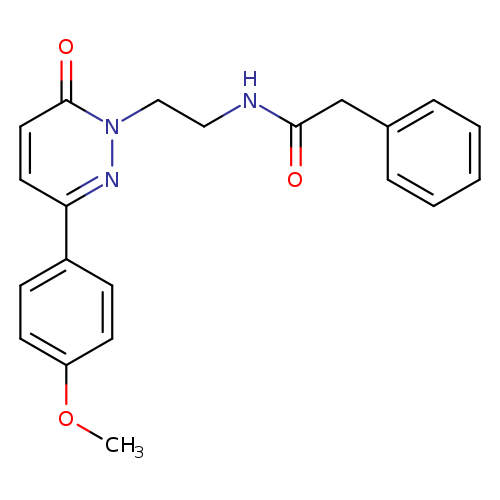 N-{2-[3-(4-methoxyphenyl)-6-oxo-1,6-dihydropyridazin-1-yl]ethyl}-2-phenylacetamide