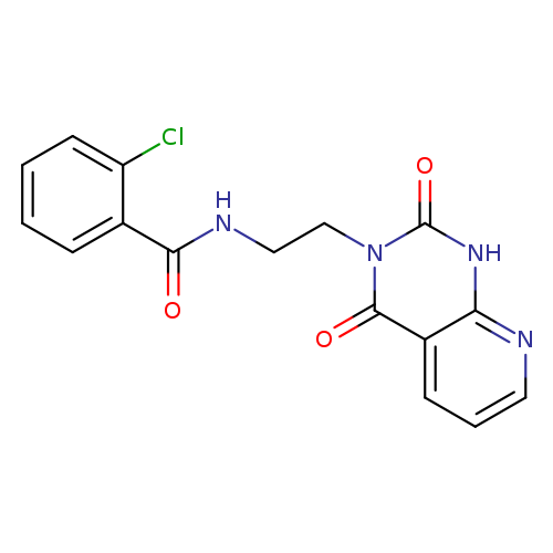 2-chloro-N-(2-{2,4-dioxo-1H,2H,3H,4H-pyrido[2,3-d]pyrimidin-3-yl}ethyl)benzamide