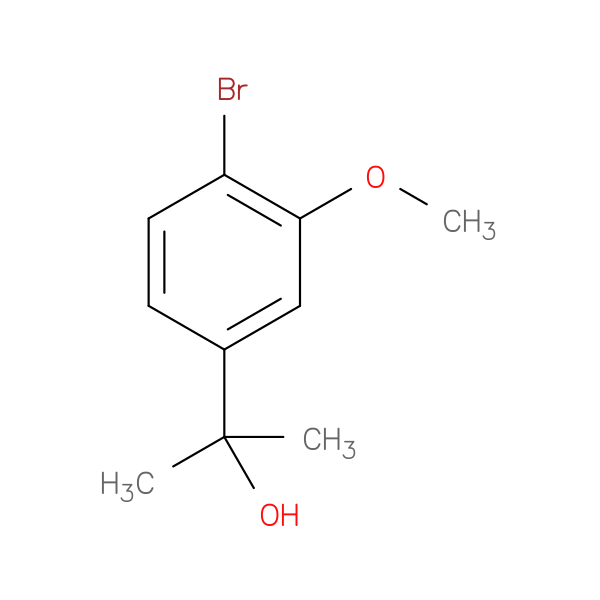 2-(4-bromo-3-methoxyphenyl)propan-2-ol