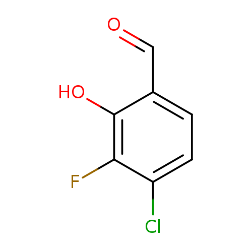 4-Chloro-3-fluoro-2-hydroxybenzaldehyde