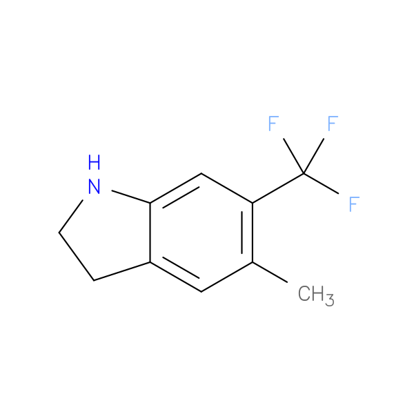 5-Methyl-6-(trifluoromethyl)indoline