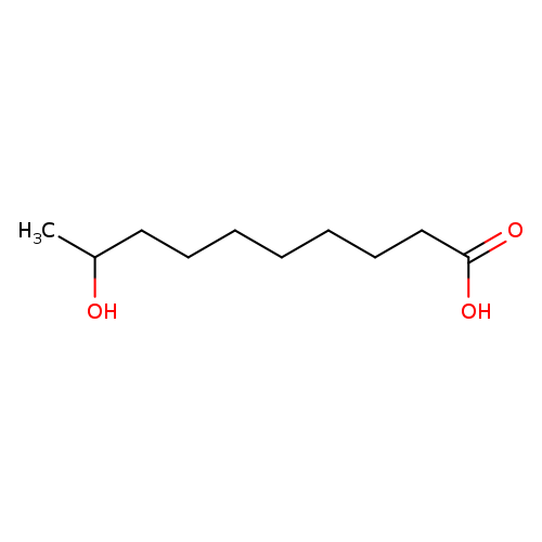 Decanoic acid, 9-hydroxy-