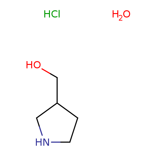 3-​Pyrrolidinemethanol, hydrochloride, hydrate (1:1:1)