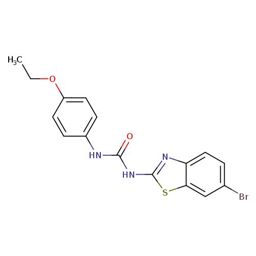 3-(6-bromo-1,3-benzothiazol-2-yl)-1-(4-ethoxyphenyl)urea