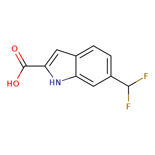 6-(difluoromethyl)-1H-indole-2-carboxylic acid