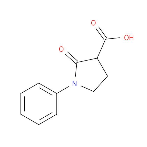 2-Oxo-1-Phenylpyrrolidine-3-Carboxylic Acid