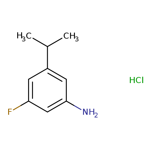 3-fluoro-5-(propan-2-yl)aniline hydrochloride