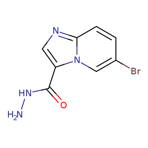 6-Bromoimidazo[1,2-a]pyridine-3-carbohydrazide